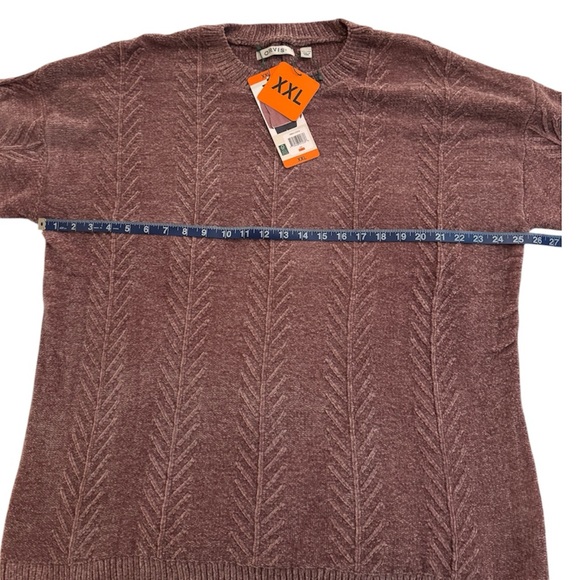 Orvis Women's Crew Neck Long Sleeve Chenille Sweatshirt Misty Rose Size XXL NWT - Picture 10 of 11